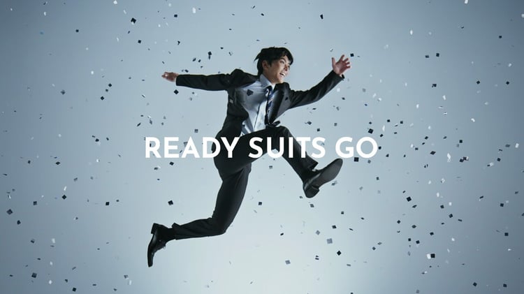 「READY SUITS GO」キービジュアル