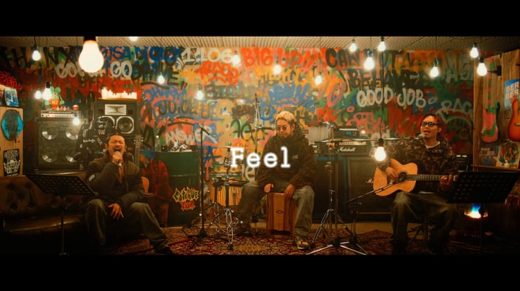 WANIMA「Feel」パフォーマンス映像より。