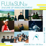 「FUJI & SUN'24」出演アーティスト第2弾