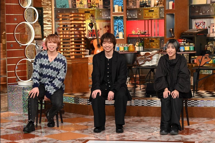 左からSOTA（BE:FIRST）、三浦大知、yurinasia。(c)テレビ朝日