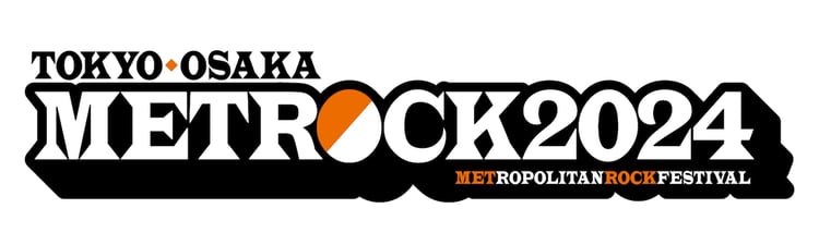 「METROPOLITAN ROCK FESTIVAL 2024」ロゴ