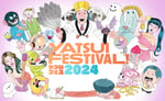 「YATSUI FESTIVAL! 2024」キービジュアル（イラストレーション：我喜屋位瑳務 / トータルアートディレクション：太田雄介）