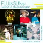 「FUJI & SUN'24」出演アーティスト第3弾告知ビジュアル
