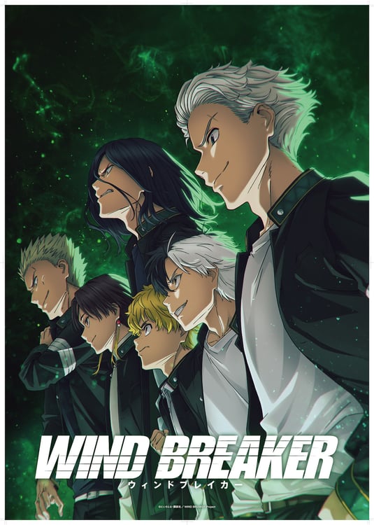 アニメ「WIND BREAKER」キービジュアル (c)にいさとる・講談社／WIND BREAKER Project