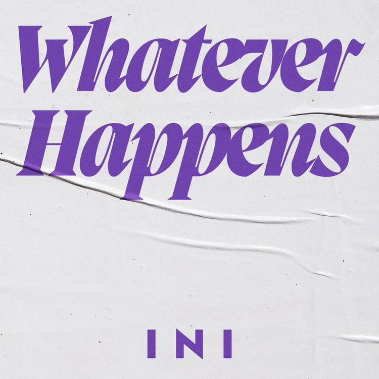 INI「Whatever Happens」配信ジャケット(c)LAPONE entertainment