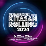 「KITASAN ROLLING 2024」ロゴ