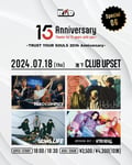 「Live House R.A.D 15th Anniversary～TRUST YOUR SOULS 20th Anniversary～」愛知・CLUB UPSET公演の告知ビジュアル。