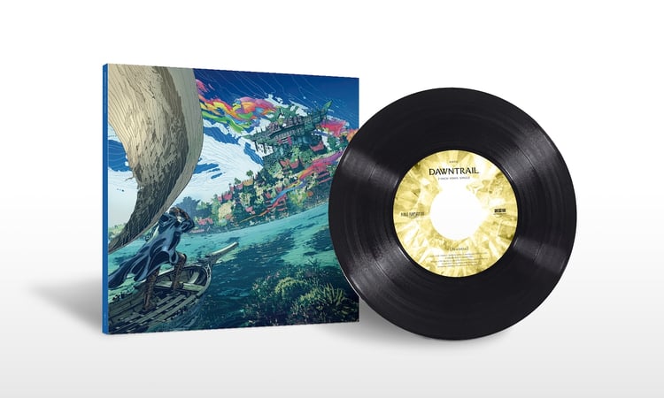 「DAWNTRAIL 7-inch Vinyl Single」パッケージ (c)SQUARE ENIX