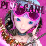 the telephones、4s4ki「Pink Gang」ジャケット