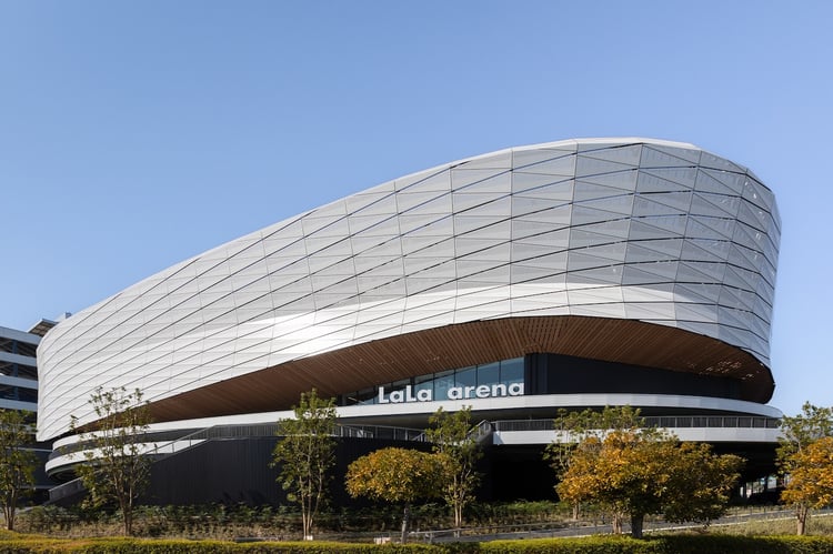 LaLa arena TOKYO-BAYの外観。