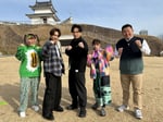 左からフワちゃん、NAOTO、山下健二郎、井上咲楽、花田虎上。(c)テレビ東京