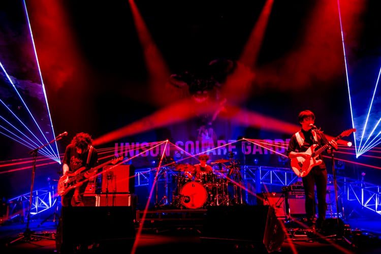 UNISON SQUARE GARDEN（Photo by Viola Kam［V'z Twinkle］）