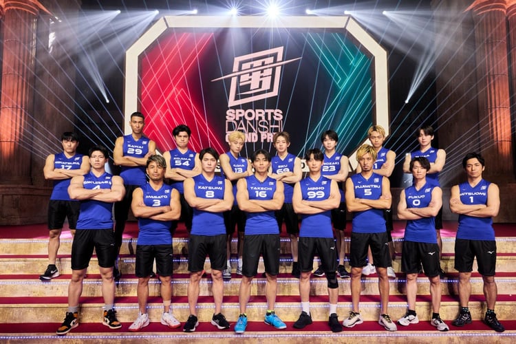 「最強スポーツ男子頂上決戦2024」出場者。(c)TBS