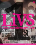 LiVS「Go To 1st anniversary Tour」フライヤー
