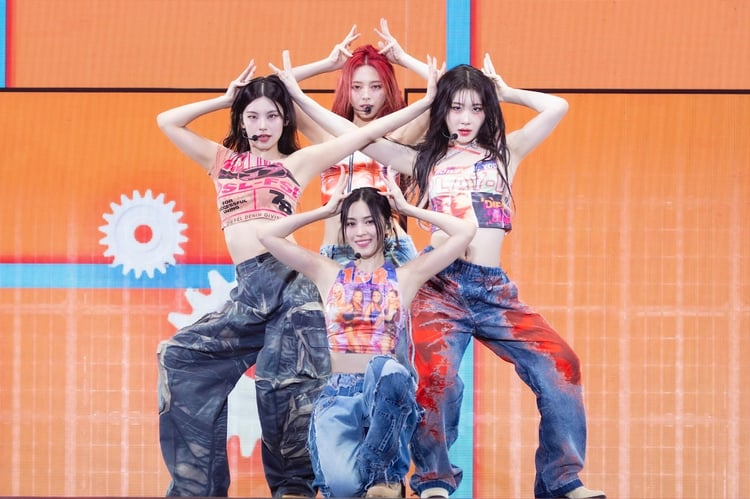 「ITZY 2ND WORLD TOUR ＜BORN TO BE＞in JAPAN」の様子。（撮影：田中聖太郎写真事務所）