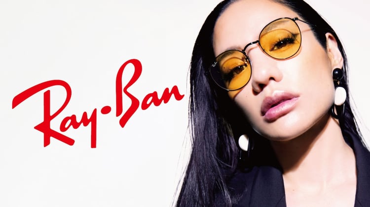 Awich RAY-BAN ICONSキャンペーンビジュアル