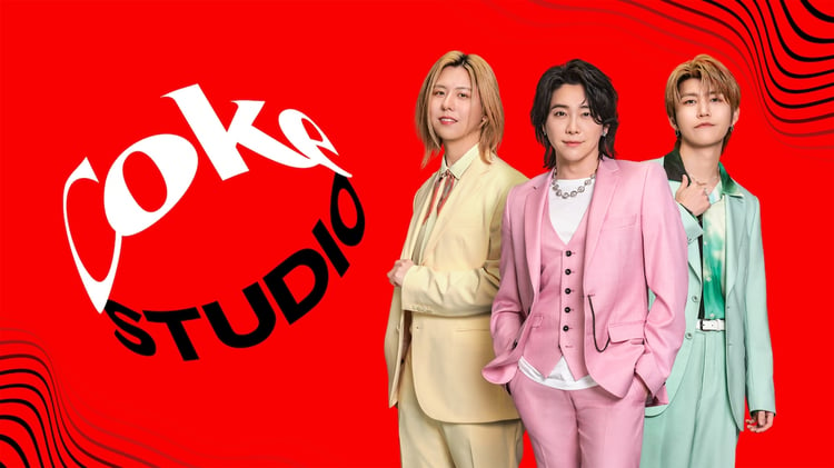 Mrs. GREEN APPLEが登場する「Coke STUDIO」キービジュアル。