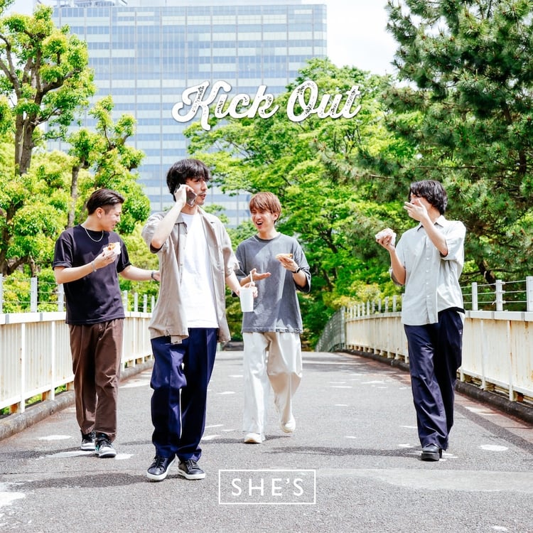 SHE'S「Kick Out」ジャケット