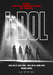 「2024 (G)I-DLE WORLD TOUR [iDOL]」日本公演の告知ビジュアル。