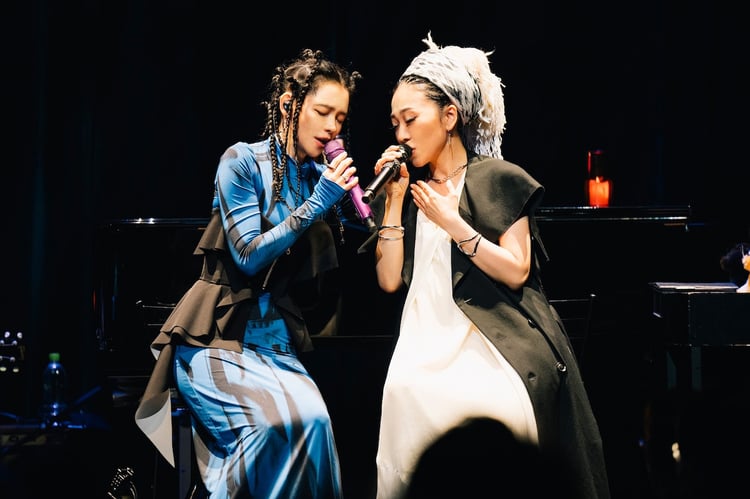 「MISIA PEACEFUL PARK with ビビアン・スー 花蓮加油at Billboard Live TOKYO Support Hualien～Pray and Donate～Premium Night」の様子。