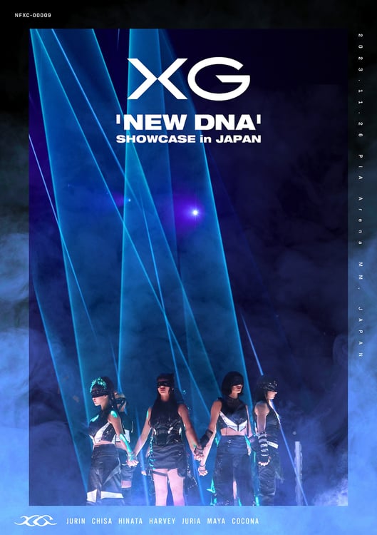 XG「XG 'NEW DNA' SHOWCASE in JAPAN」通常盤ジャケット