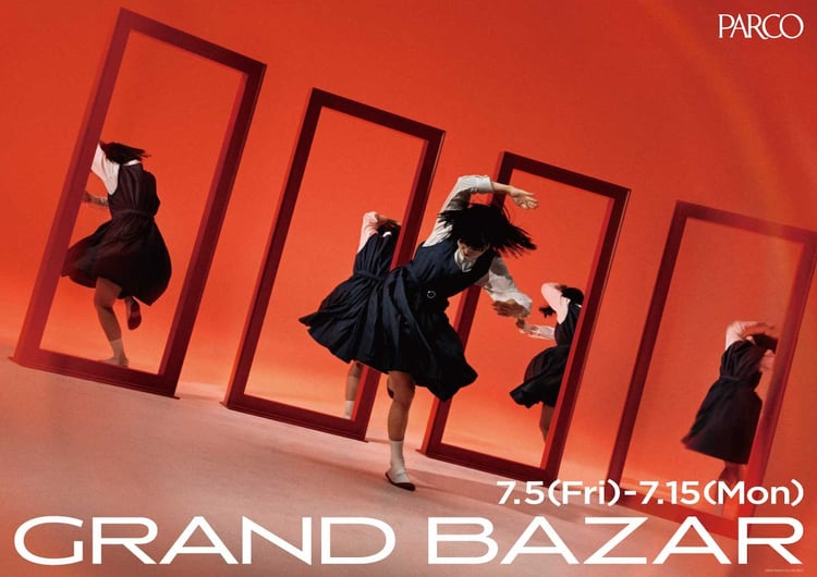 「PARCO GRAND BAZAR」ビジュアル