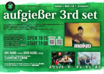 「aufgießer 3rd set」告知ビジュアル