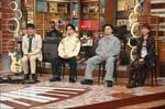 左から亀田誠治、新井和輝、KREVA、アイナ・ジ・エンド。(c)テレビ朝日