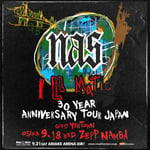 「NAS ILLMATIC 30 Year Anniversary Tour Japan」ビジュアル