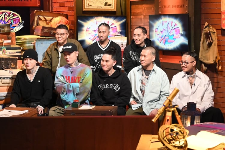 「クレイジージャーニー」には2回目の出演となるBAD HOP。(c)TBS