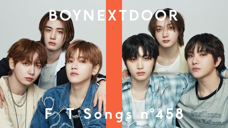 BOYNEXTDOOR「THE FIRST TAKE」第458回のサムネイル。