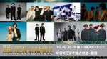 上段左よりACIDMAN、[Alexandros]、&TEAM、神はサイコロを振らない。下段左よりGLIM SPANKY、THE SPELLBOUND、ストレイテナー、名無し之太郎。