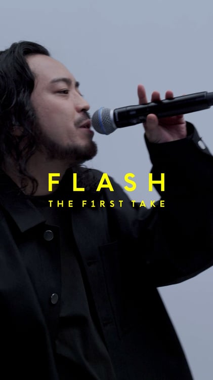 梅田サイファー出演「FLASH THE FIRST TAKE」サムネイル。