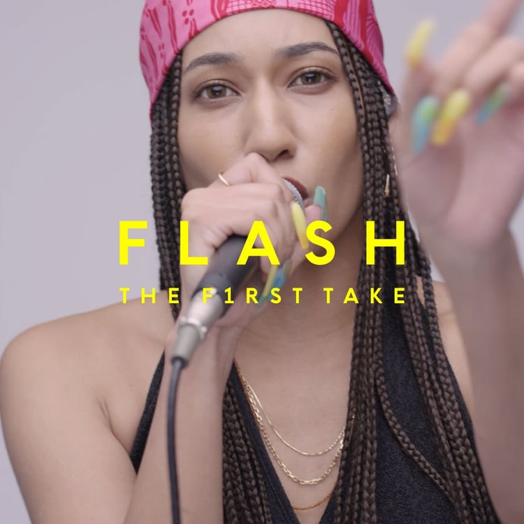 MFSが登場した「FLASH THE FIRST TAKE」より。