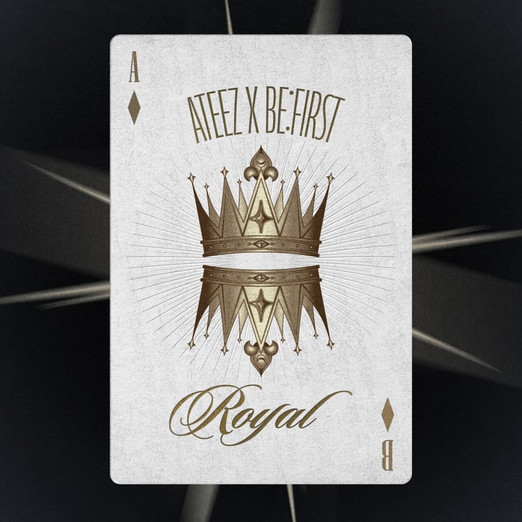 ATEEZ X BE:FIRST「Royal」配信ジャケット