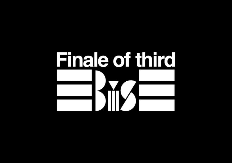 解散ライブ「Finale of third BiS」ロゴ