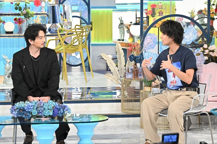 人気画像1位は「松本潤『A-Studio＋』でひさびさテレビ出演、藤ヶ谷太輔との思い出や今後の展望語る」より、松本潤と藤ヶ谷太輔。(c)TBS