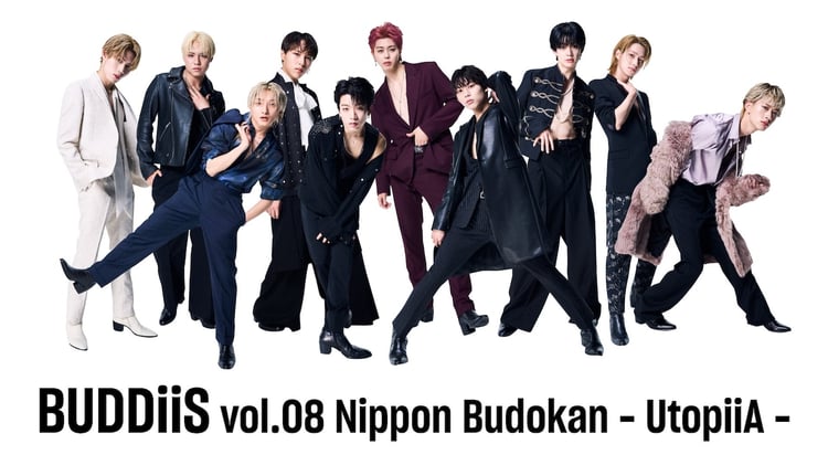 BUDDiiS「BUDDiiS vol.08 Nippon Budokan -UtopiiA -」ビジュアル