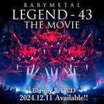 「BABYMETAL LEGEND - 43 THE MOVIE」Blu-ray / DVDイメージ