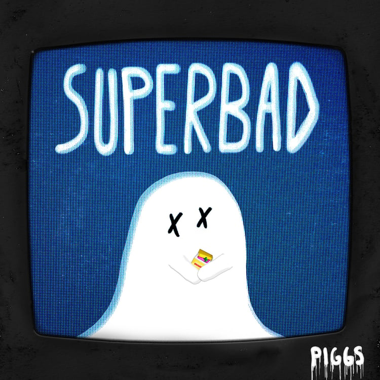 PIGGS「SUPERBAD」ジャケット