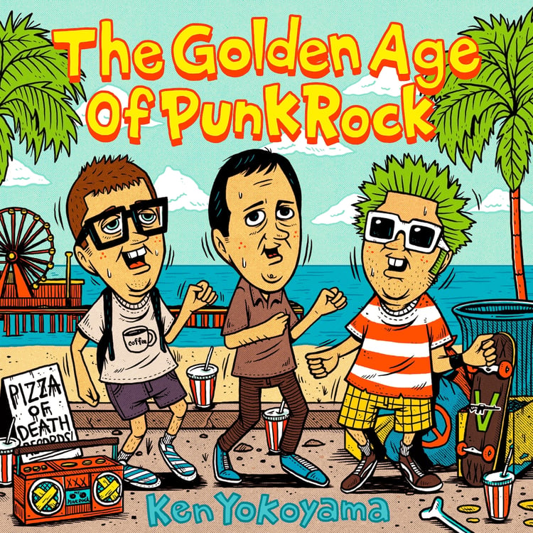 Ken Yokoyama「The Golden Age Of Punk Rock」ジャケット