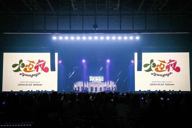 &TEAM「2024 &TEAM CONCERT TOUR 'SECOND TO NONE'」愛知・ポートメッセなごや公演の様子。(c)HYBE LABELS JAPAN