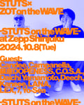 「STUTS × ZOT on the WAVE -STUTS on the WAVE- at Zepp Shinjuku」フライヤー