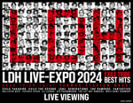 「LDH LIVE-EXPO 2024 -EXILE TRIBE BEST HITS- LIVE VIEWING」ビジュアル