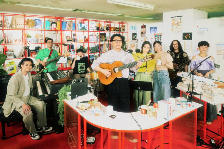 「tiny desk concerts JAPAN」より、KIRINJI。（写真提供：NHK）