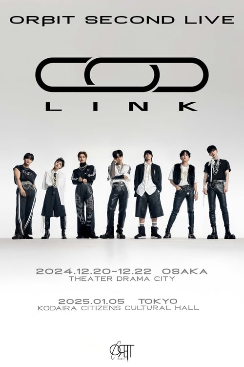 「ORβIT SECOND LIVE『LINK』」告知画像