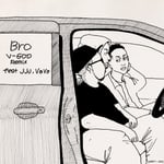 OMSB「Bro（V-GOD Remix）feat. JJJ & VaVa」配信ジャケット