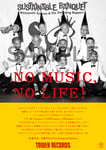 吾妻光良 & The Swinging Boppers「NO MUSIC, NO LIFE.」ポスターのデザイン。