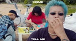 HOME「Tell Me」ミュージックビデオのサムネイル。