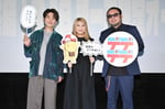 左から入野自由、白石涼子、黒川智之氏。